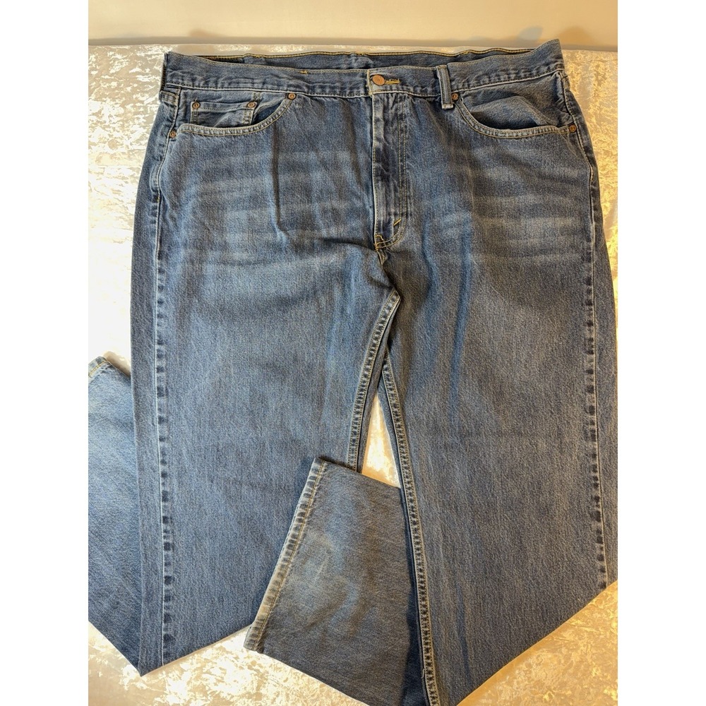 Levi's 559 Relaxed Straight Jeans Men's 40x32 Blue Medium‎ Wash Denim